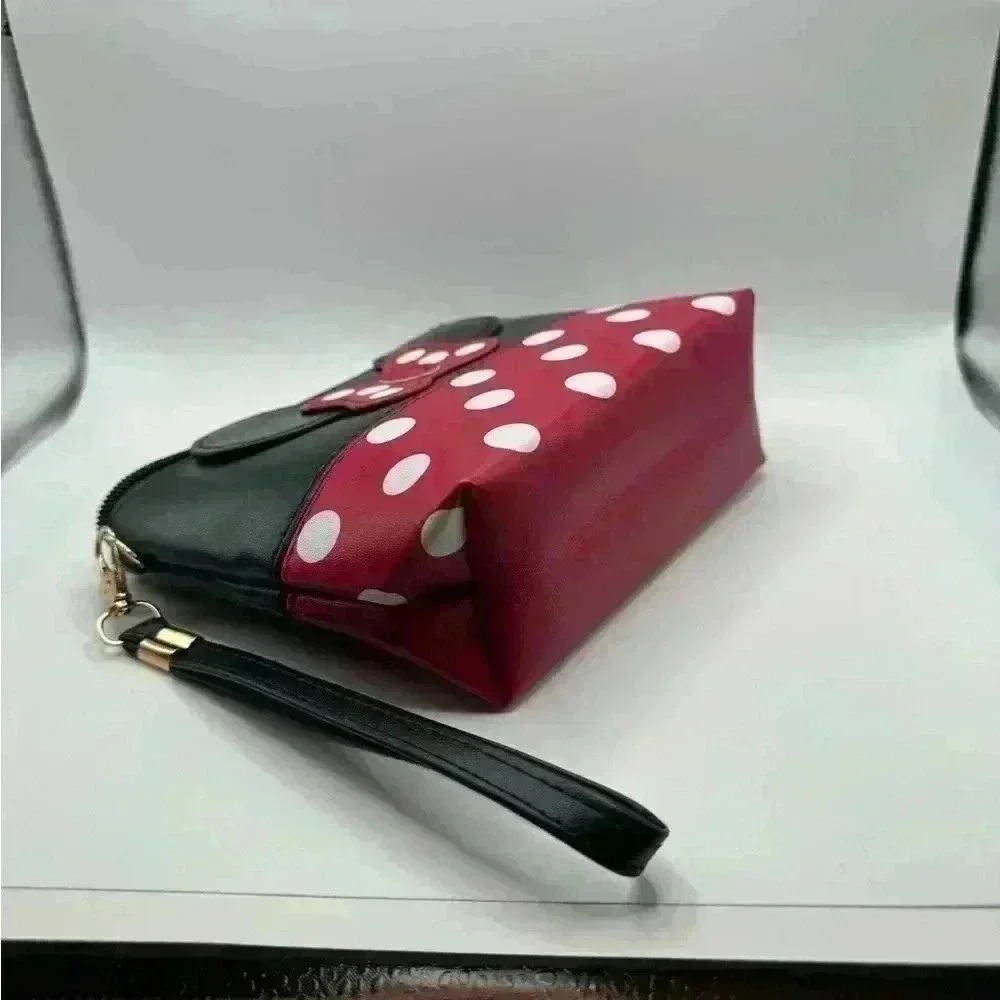 Cute Make Up Pouch and or Pencil Case, Mini Mouse Inspired